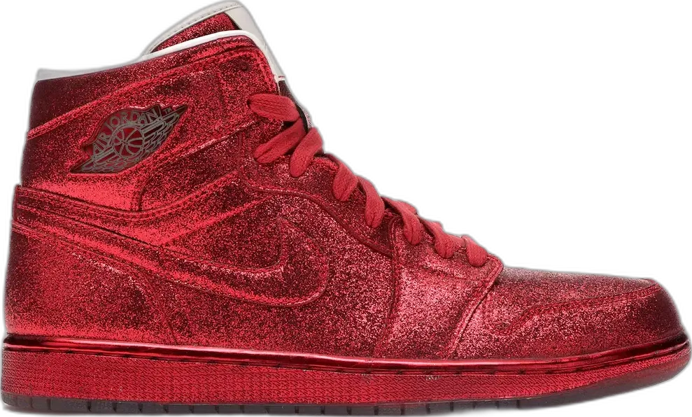 Jordan 1 Retro Legends of Summer Red Glitter