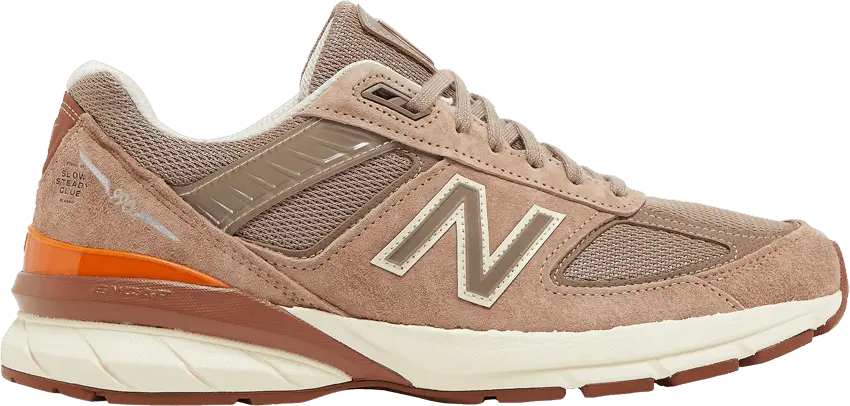  New Balance Slow Steady Club x 990v5 Made in USA &#039;Brown&#039;