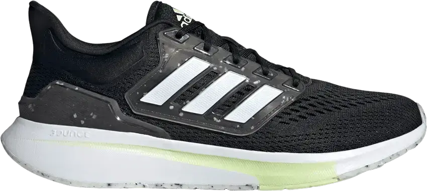  Adidas EQ21 Run &#039;Black Almost Lime&#039;