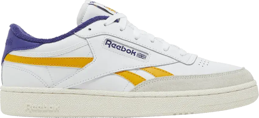  Reebok Club C Revenge White Bold Purple