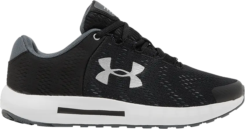  Under Armour Micro G Pursuit BP GS &#039;Black White&#039;