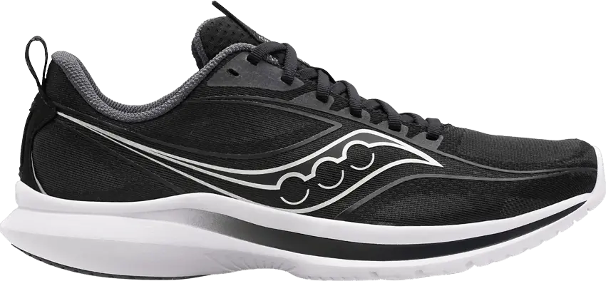  Saucony Kinvara 13 Wide &#039;Black Silver&#039;