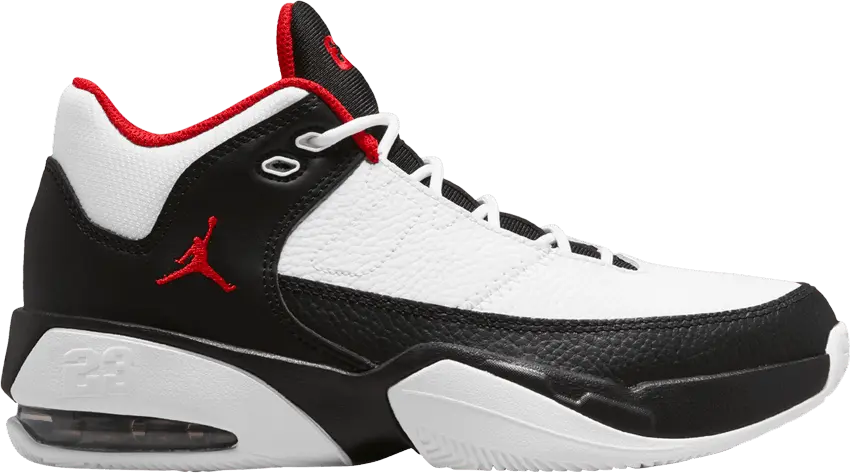  Jordan Max Aura 3 GS &#039;White Black Red&#039;