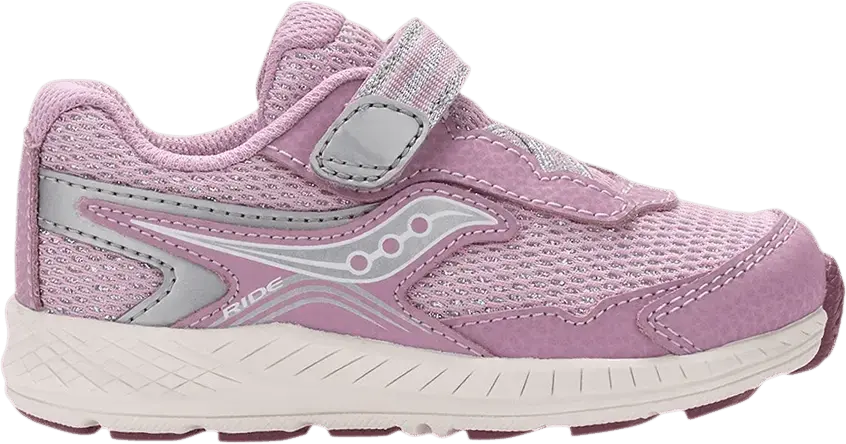  Saucony Ride 10 Big Kid &#039;Pink Metallic&#039;