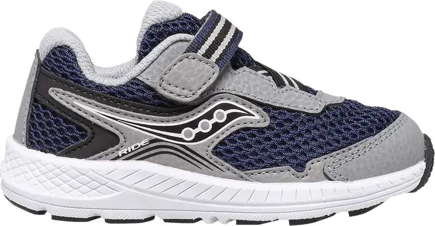  Saucony Ride 10 Big Kid &#039;Navy Grey&#039;