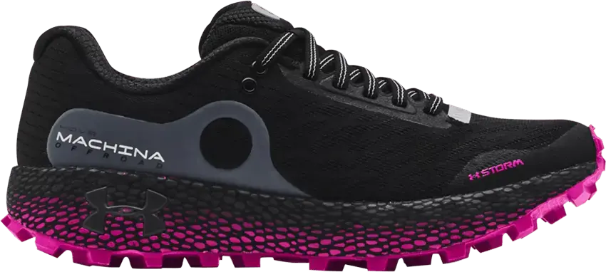  Under Armour Wmns HOVR Machina Off Road &#039;Black Meteor Pink&#039;