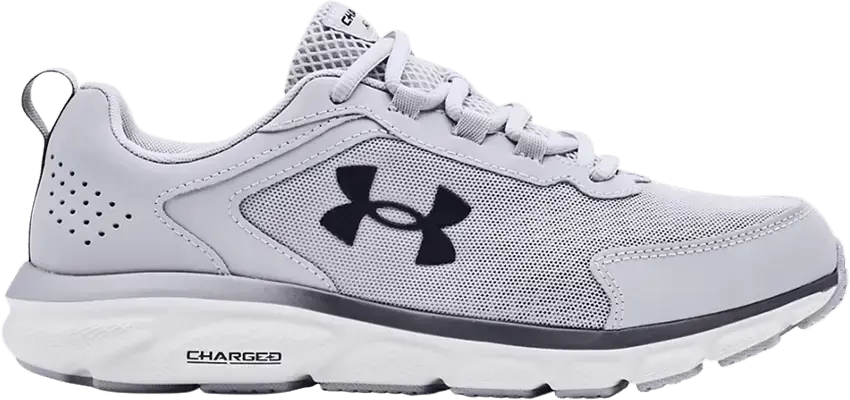  Under Armour Charged Assert 9 4E Wide &#039;Mod Grey White&#039;