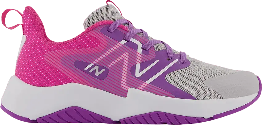  New Balance Rave Run v2 Big Kid Wide &#039;Summer Fog Hi-Pink&#039;