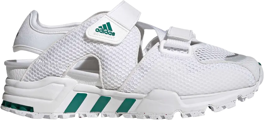 Adidas EQT93 Sandal &#039;Cloud White Green&#039;
