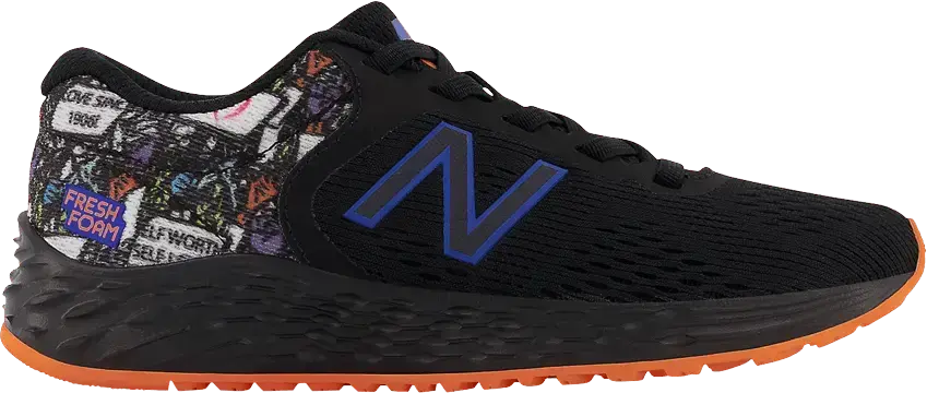  New Balance Fresh Foam Arishi v2 Bungee Little Kid Wide &#039;Black Cobalt&#039;