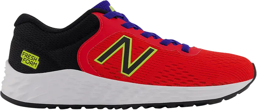  New Balance Fresh Foam Arishi v2 Bungee Little Kid Wide &#039;Neo Flame Black&#039;