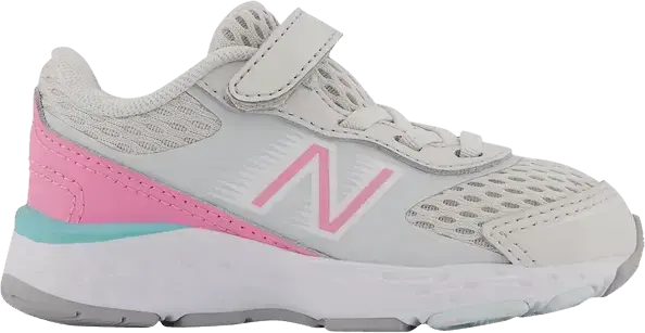  New Balance 680v6 Bungee Toddler X-Wide &#039;Nimbus Cloud Bubblegum&#039;