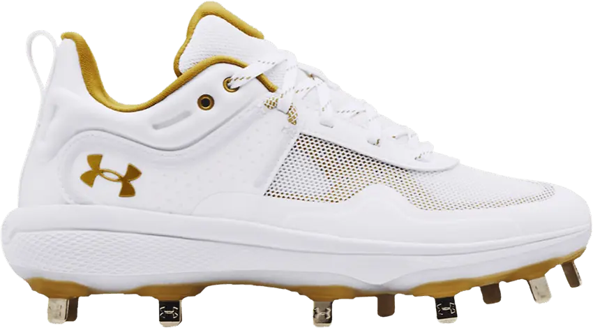  Under Armour Wmns Glyde MT &#039;White Metallic Gold&#039;