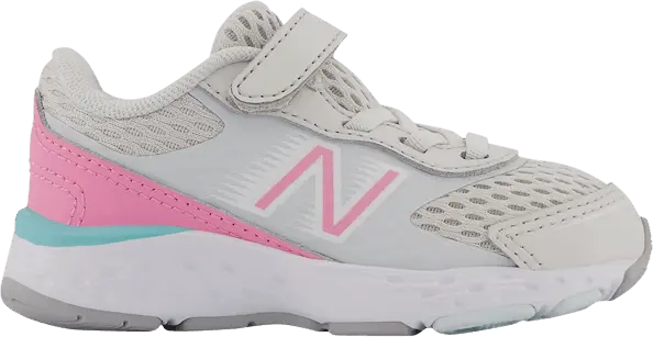  New Balance 680v6 Bungee Toddler Wide &#039;Nimbus Cloud Bubblegum&#039;