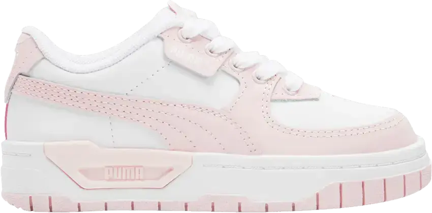  Puma Cali Dream Pastel Little Kid &#039;White Chalk Pink&#039;