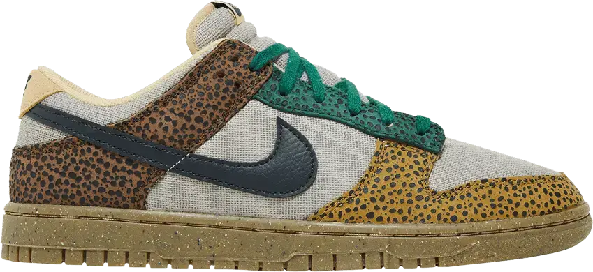  Nike Dunk Low Safari Golden Moss