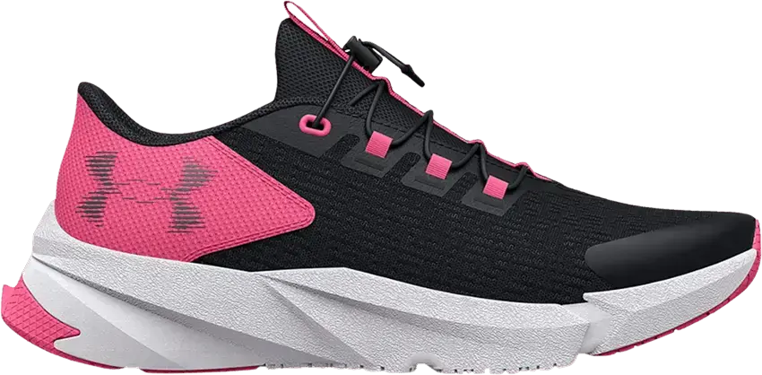  Under Armour Scramjet 5 GS &#039;Black Pink Punk&#039;