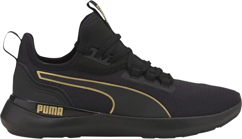 Puma Wmns Pure XT &#039;Black Team Gold&#039;