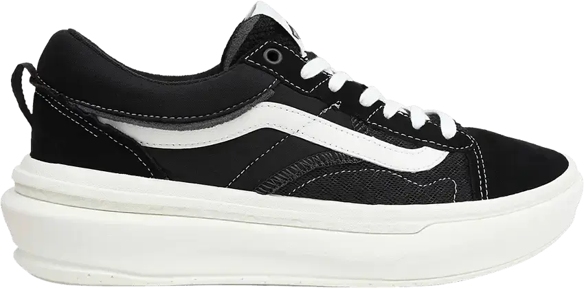  Vans Old Skool Overt Plus ComfyCush &#039;Black White&#039;