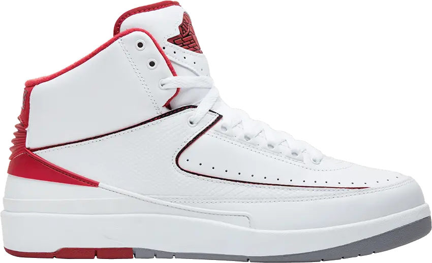  Jordan 2 Retro White Red (2014)