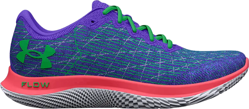  Under Armour Wmns Flow Velociti Wind 2 &#039;Brilliant Violet Blitz Red&#039;