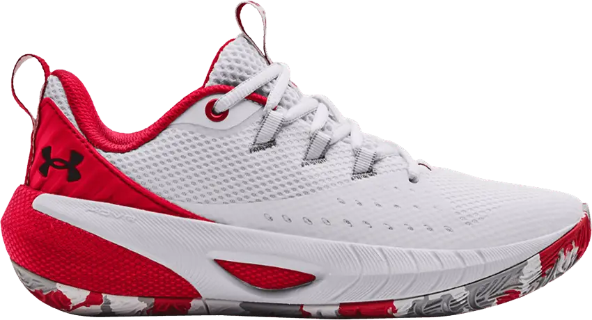 Under Armour Wmns HOVR Ascent &#039;White Red&#039;