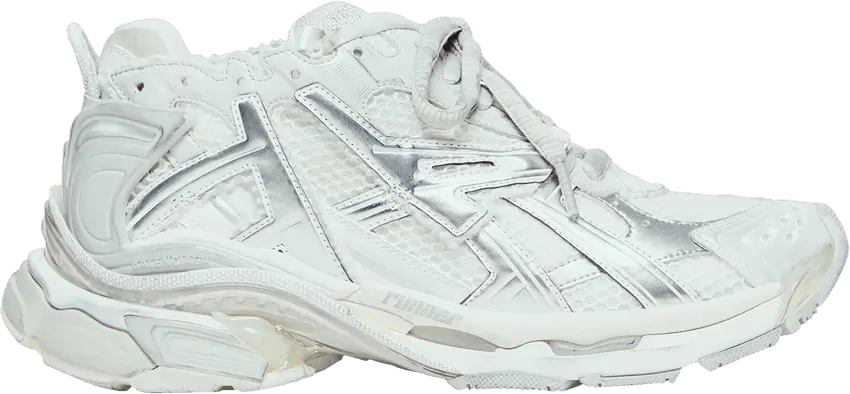  Balenciaga Runner Sneaker &#039;White Silver&#039;