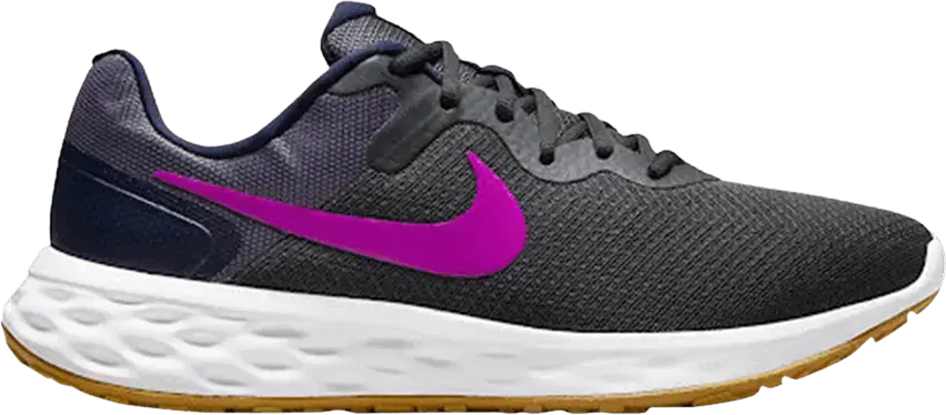  Nike Revolution 6 Next Nature &#039;Anthracite Vivid Purple&#039;