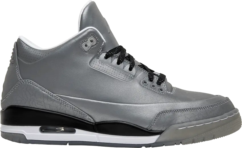  Jordan 3 Retro 5Lab3 Silver