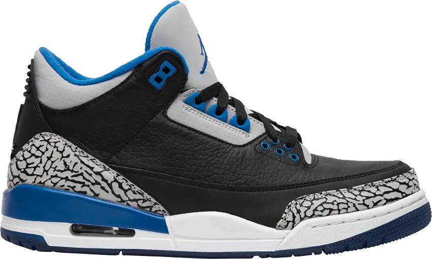  Jordan 3 Retro Sport Blue