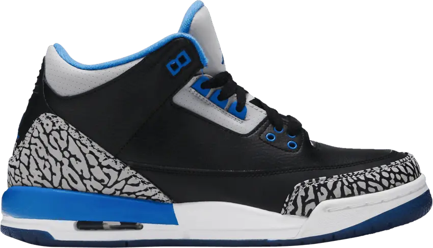  Jordan 3 Retro Sport Blue (GS)