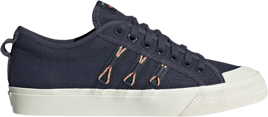  Adidas Nizza &#039;Shadow Navy Beam Orange&#039;