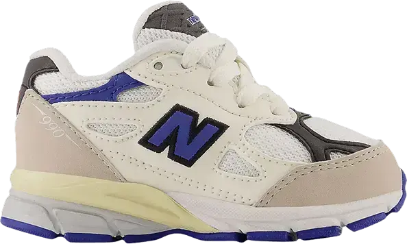  New Balance Teddy Santis x 990v3 Toddler &#039;White Blue&#039;