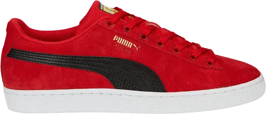  Puma Scuderia Ferrari x Suede &#039;Shield - Rosso Corsa&#039;