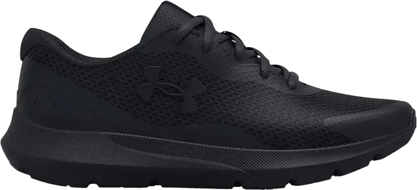  Under Armour Surge 3 GS &#039;Triple Black&#039;