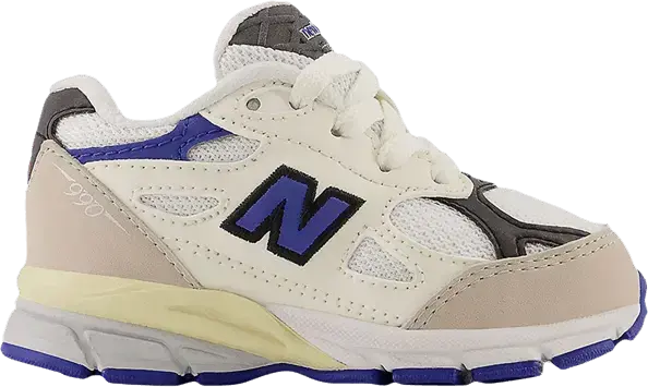  New Balance Teddy Santis x 990v3 Toddler Wide &#039;White Blue&#039;