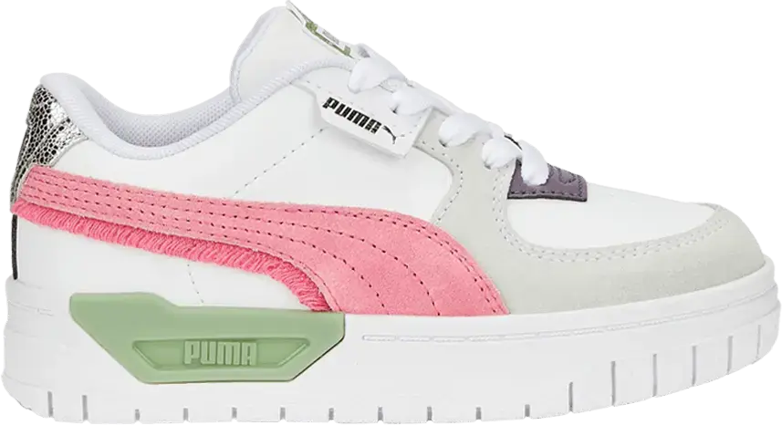  Puma Cali Dream Little Kid &#039;Boho Gleam - White&#039;