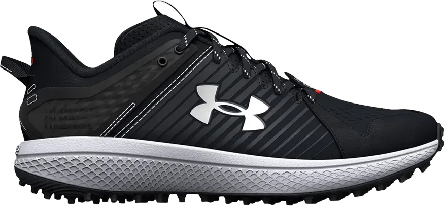  Under Armour Yard Turf GS &#039;Black White&#039;