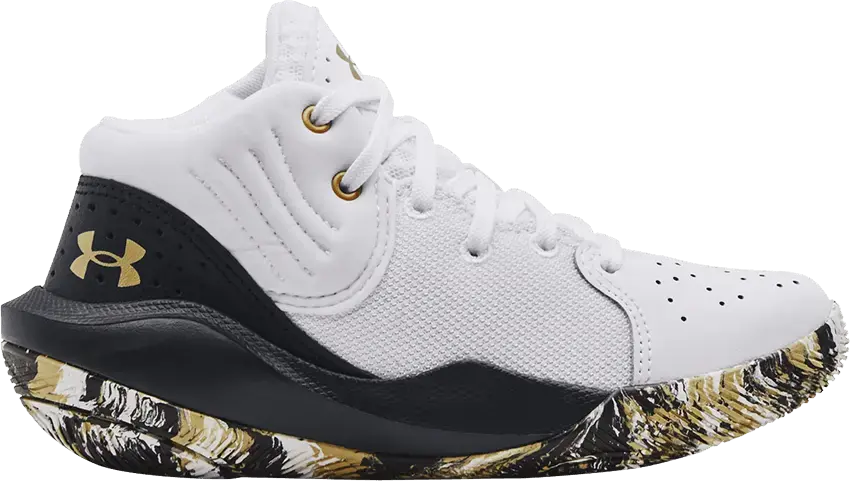  Under Armour Jet &#039;21 PS &#039;White Black Gold&#039;