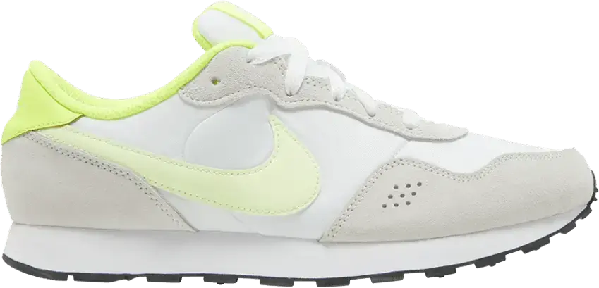  Nike MD Valiant GS &#039;White Barely Volt&#039;
