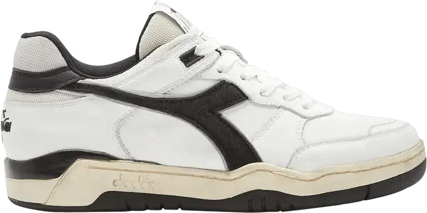  Diadora B.560 Made in Italy &#039;Used Italia - White Black&#039;