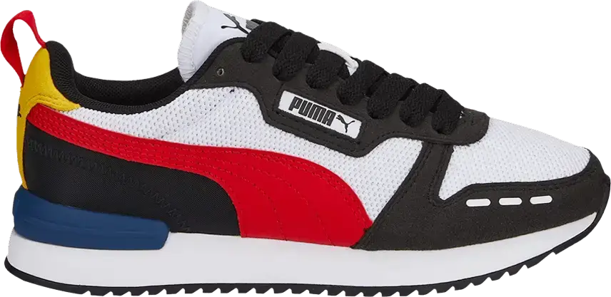  Puma R78 Big Kid &#039;Black Red Blue&#039;