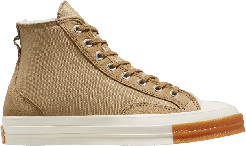  Converse Chuck 70 High &#039;Lined Colorblock - Nomad Khaki Gum&#039;