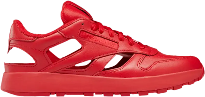  Reebok Classic Leather Tabi Decortique Low Maison Margiela Red