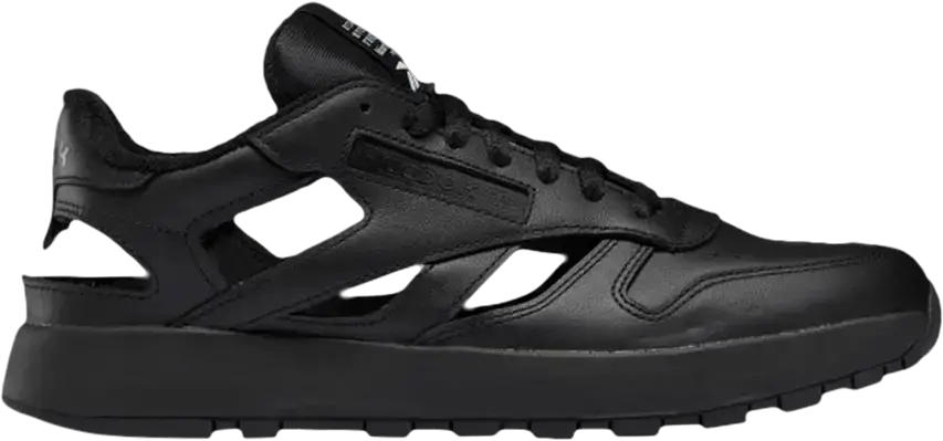  Reebok Classic Leather Tabi Decortique Low Maison Margiela Black