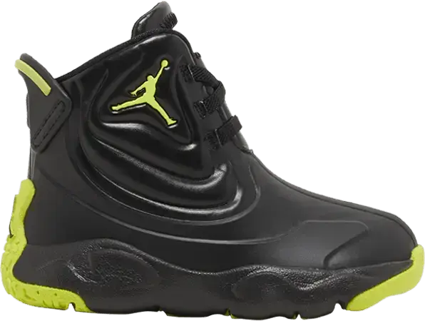 Jordan Drip 23 Rain Boot TD &#039;Black Atomic Green&#039;