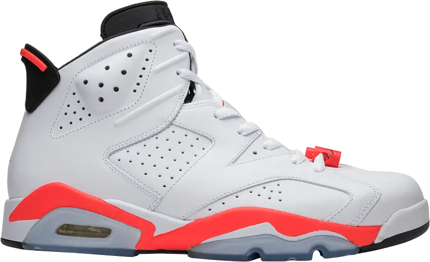  Jordan 6 Retro Infrared White (2014)