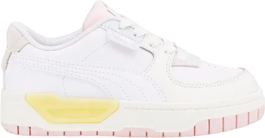  Puma Cali Dream Little Kid &#039;White Chalk Pink&#039;