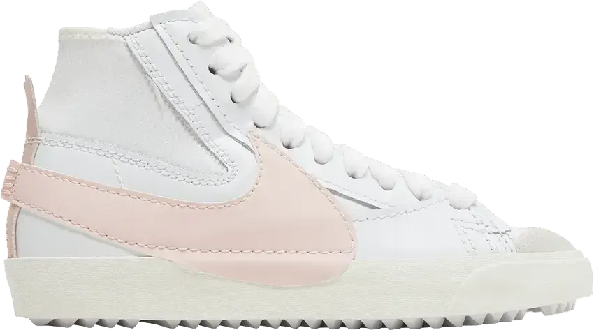  Nike Blazer Mid 77 Jumbo White Atmosphere Pink (Women&#039;s)