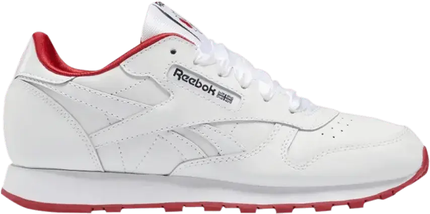  Reebok Classic Leather J &#039;White Vector Red&#039;